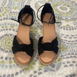 Madden Girl Colette Wedge Size 8.5 black